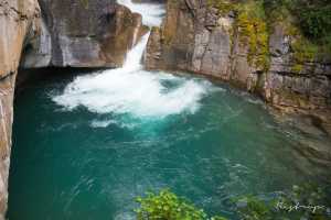 Canada, Johnston Canyon, lower falls