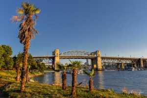 Canada,  Burrard street bridge Vancouver 3