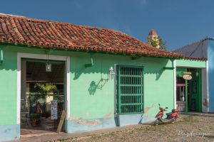 Green house Trinidad Cuba