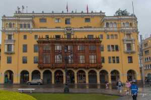 View on Plaza de Armas (Plaza Mayor) Lima Peru, 1 of 2