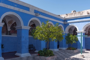 The Convent of Santa Catalina de Siena located in the historical center of Arequipa (The white city) Peru, 3 of 4