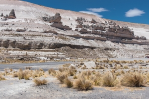 Landscape around Chinitos Patahuasi Rest stop for visitors on their way to Colca Canyon, Peru, 2 of 3