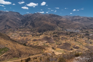 View of Colca Canyon Peru