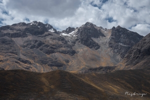 Inspiring landscape of the Peruvian Andes